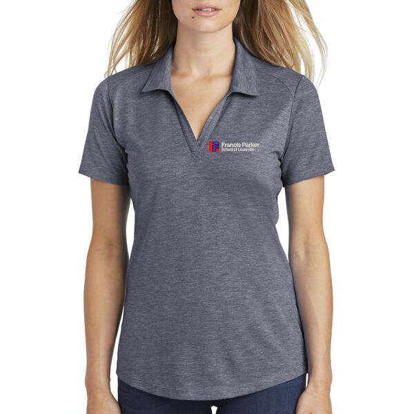 Ladies PosiCharge Tri-Blend Wicking Polo - Embroidered Logo Thumbnail