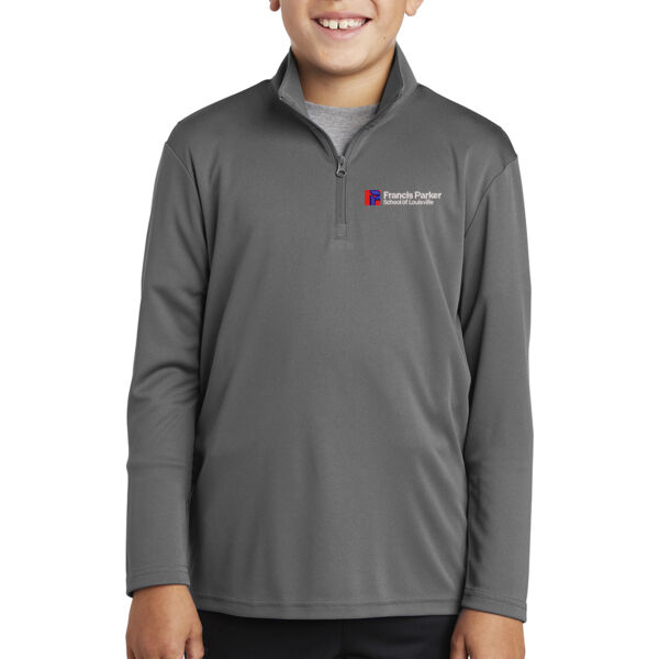 Sport-Tek Youth Posicharge Competitor 1/4 Zip Pullover - Embroidered Logo Thumbnail
