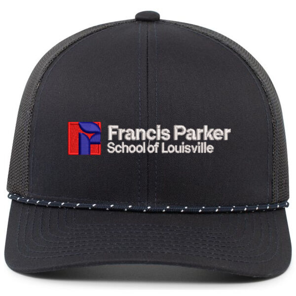 Trucker Snapback Braid Cap - Embroidered Logo Thumbnail