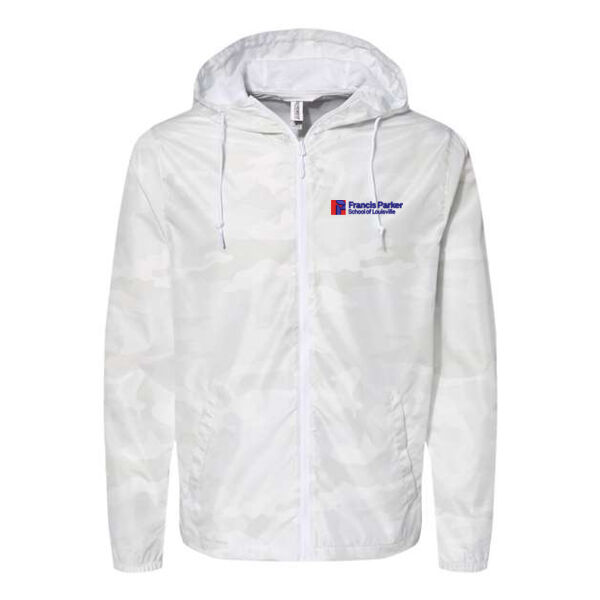 Unisex Lightweight Windbreaker Full-Zip Jacket - Embroidered Logo Thumbnail