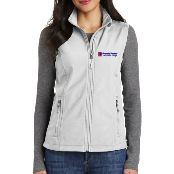 Ladies Core Soft Shell Vest - Embroidered Logo Thumbnail