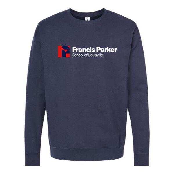 Unisex Fleece Crewneck Sweatshirt - Screen Print Logo Thumbnail