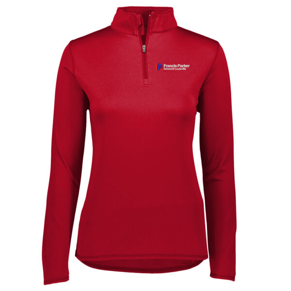 Ladies Attain Wicking 1/4-Zip Pullover - Embroidered Logo Thumbnail