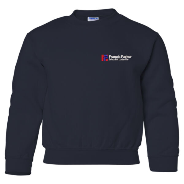 Gildan - Heavy blend Youth Crewneck Sweatshirt - Embroidered Logo Thumbnail