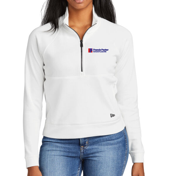 New Era Ladies 1/2-Zip - Embroidered Logo Thumbnail