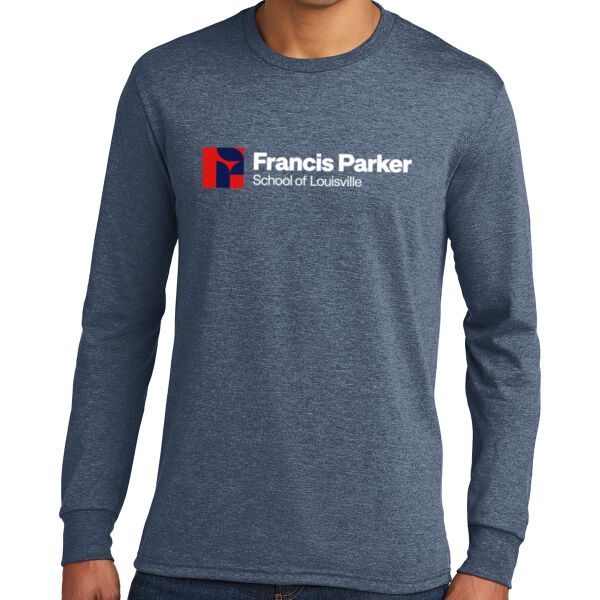 District Perfect Tri Long Sleeve Tee - Screen Print Logo Thumbnail