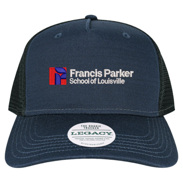 LEGACY - Five-Panel Trucker Cap - Embroidered Logo Thumbnail