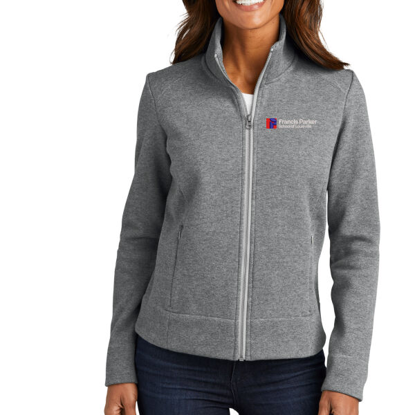 Port Authority® Ladies Network Fleece Jacket - Embroidered Logo Thumbnail