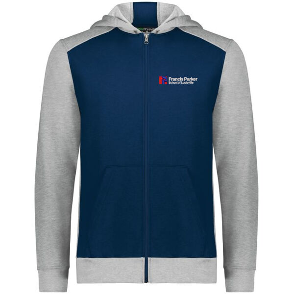 Augusta - Three-Season Fleece Full Zip Hoodie - Embroidered Logo Thumbnail