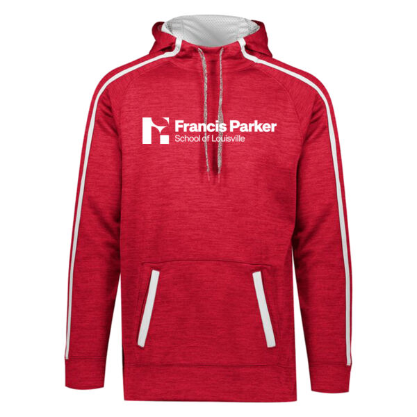 Augusta - Stoked Tonal Heather Hoodie - Printed Logo Thumbnail