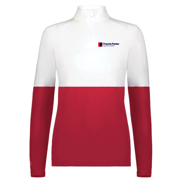 Holloway - Ladies Momentum Team 1/4 Zip Pullover - Printed Logo Thumbnail