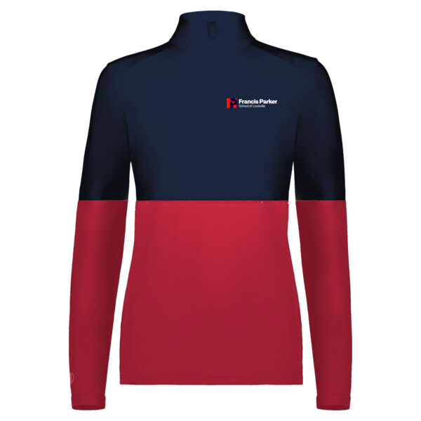 Holloway - Ladies Momentum Team 1/4 Zip Pullover - Printed Logo Thumbnail
