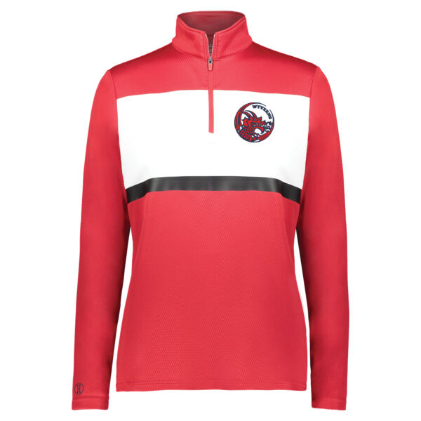 Holloway - Ladies Prism Bold 1/4 Zip Pullover - Embroidered Logo Thumbnail