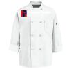 Eight Knot Button Chef Coat with Thermometer Pocket Thumbnail