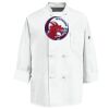 Eight Knot Button Chef Coat with Thermometer Pocket Thumbnail