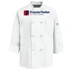 Eight Knot Button Chef Coat with Thermometer Pocket Thumbnail