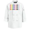 Eight Knot Button Chef Coat with Thermometer Pocket Thumbnail