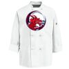 Eight Knot Button Chef Coat with Thermometer Pocket Thumbnail