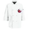 Button Chef Coat with Thermometer Pocket Thumbnail
