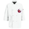 Button Chef Coat with Thermometer Pocket Thumbnail