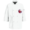 Button Chef Coat with Thermometer Pocket Thumbnail