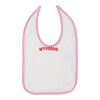 Infant Contrast Trim Premium Jersey Bib Thumbnail