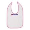 Infant Contrast Trim Premium Jersey Bib Thumbnail