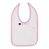 Infant Contrast Trim Premium Jersey Bib Thumbnail