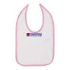 Infant Contrast Trim Premium Jersey Bib Thumbnail
