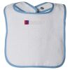 Infant Contrast Trim Terry Bib Thumbnail