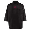 Black Knot Button Chef Coat Thumbnail